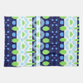 Linge De Cuisine Cuisine bleu marine (Horizontal)