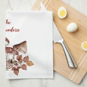 Linge De Cuisine Cuisine de champignons Cottagecore Laine Toadstool (Quart Plié)