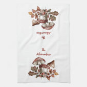 Linge De Cuisine Cuisine de champignons Cottagecore Laine Toadstool (Vertical)