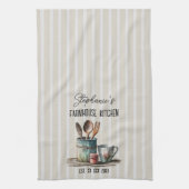 Linge De Cuisine Cuisine de Ferme sur Mesure Impression Totale  (Vertical)