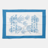 Linge De Cuisine Cuisine de Mimi Bleu Grand-mère cadeau (Horizontal)