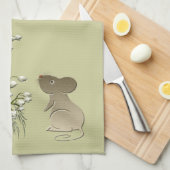 Linge De Cuisine Cuisine de MoJo d'Américain du muguet et de souris (Quart Plié)