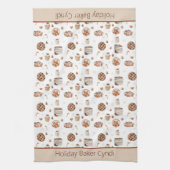 Linge De Cuisine Cuisine de Noël personnalisée (Vertical)