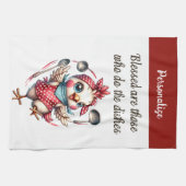 Linge De Cuisine Cuisine de poulet mignonne Citation de cuisine amu (Horizontal)