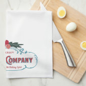 Linge De Cuisine Cuisine de vacances personnalisée Monogramme de fa (Quart Plié)