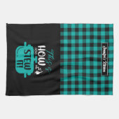 Linge De Cuisine Cuisine Drôle C'Est Comme Ça Qu'On Gousse Le Motif (Horizontal)