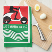 Linge De Cuisine Cuisine italienne (Quart Plié)