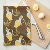 Linge De Cuisine Cuisine italienne Huile d'olive (Quart Plié)