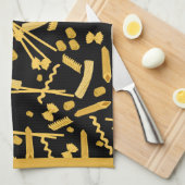 Linge De Cuisine Cuisine italienne, pâtes motif (Quart Plié)