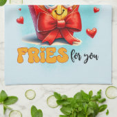 Linge De Cuisine Cuisine mignonne mot art (Plié)