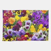 Linge De Cuisine cuisine pourpre towel2 de pensée (Horizontal)