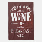 Linge De Cuisine Cuisine Sagesse Repas Sans Vin (Vertical)