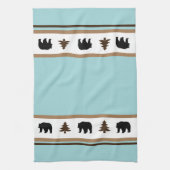 Linge De Cuisine Cuisine Serviette-Yellowstone Lodge 3 Ours et arbr (Vertical)