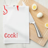 Linge De Cuisine Cuisinier Cheval Idiot (Quart Plié)