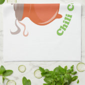 Linge De Cuisine Cuisinier de piment (Plié)