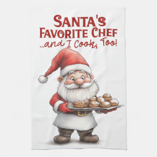 Linge De Cuisine Cuisinier préféré du Père Noël