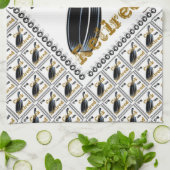 Linge De Cuisine Cuisinier retraité (Plié)