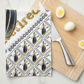 Linge De Cuisine Cuisinier retraité (Quart Plié)