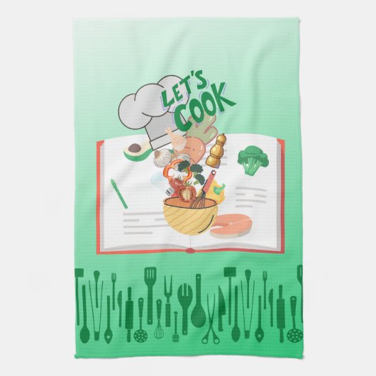 Linge De Cuisine Cuisinons les enfants (Vertical)