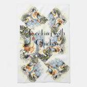 Linge De Cuisine Cuisson avec le poulet (Vertical)