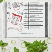 Linge De Cuisine Cuisson de substitut au lait rouge (Plié)