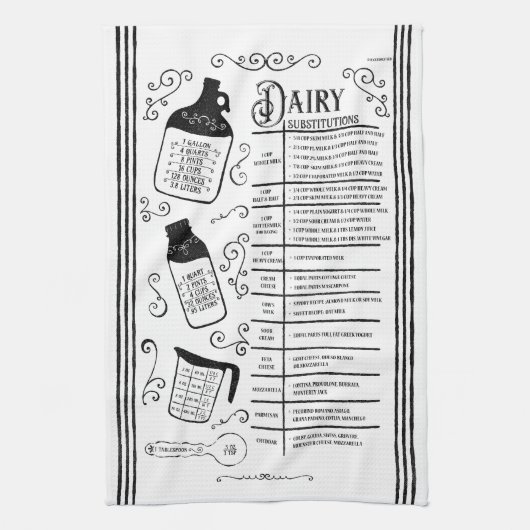 Linge De Cuisine Cuisson substitut au lait (Vertical)