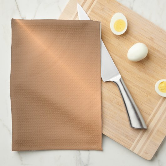 Linge De Cuisine Cuivre (Quart Plié)