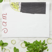 LINGE DE CUISINE CUPCAKE (Plié)