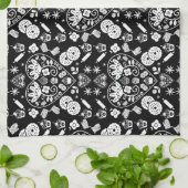 Linge De Cuisine Cupcake Baking Folk Art (Plié)