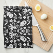 Linge De Cuisine Cupcake Baking Folk Art (Quart Plié)