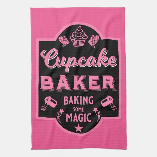Linge De Cuisine Cupcake Master Baker (Vertical)