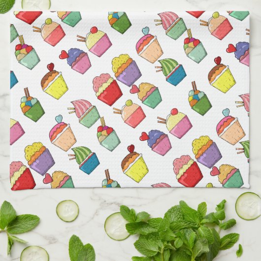 Linge De Cuisine Cupcakes (Plié)