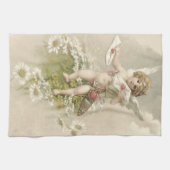 Linge De Cuisine Cupid Cherub Angel Valentine Daisy (Horizontal)
