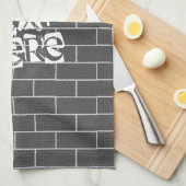 Linge De Cuisine Cusrom Text (Quart Plié)