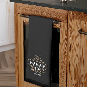 Linge De Cuisine Custom Baba's Pub Année de création