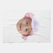 Linge De Cuisine Custom Baby Photo, Baby Photo Face (Horizontal)