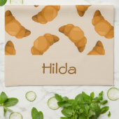 Linge De Cuisine Custom Brown Croissants (Plié)