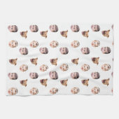 Linge De Cuisine Custom Face, Unique Family Gift 3 Photos Face (Horizontal)