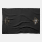 Linge De Cuisine Custom Grampa's Pub Année de création (Horizontal)
