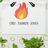 Linge De Cuisine Custom Grill Master Extraordinaire cadeaux amusant (Plié)