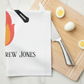 Linge De Cuisine Custom Grill Master Extraordinaire cadeaux amusant (Quart Plié)