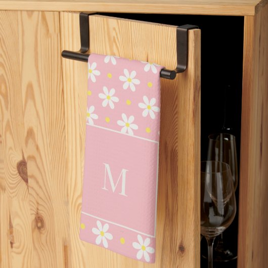 Linge De Cuisine Custom Mother's Day Gift Personalized Daisy (Pliage en tiers)