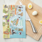 Linge De Cuisine Custom Sunny California (Quart Plié)