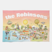 Linge De Cuisine Custom Sunny California (Horizontal)