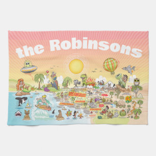 Linge De Cuisine Custom Sunny California