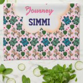 Linge De Cuisine Custom turtle pattern  (Plié)