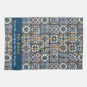 Linge De Cuisine Customizable Azulejo Sass (Horizontal)