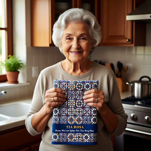 Linge De Cuisine Customizable Azulejo Sass