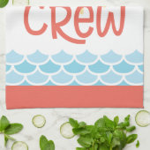 Linge De Cuisine Customizable Beach Theme Sun Waves (Plié)