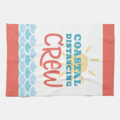 Linge De Cuisine Customizable Beach Theme Sun Waves (Horizontal)